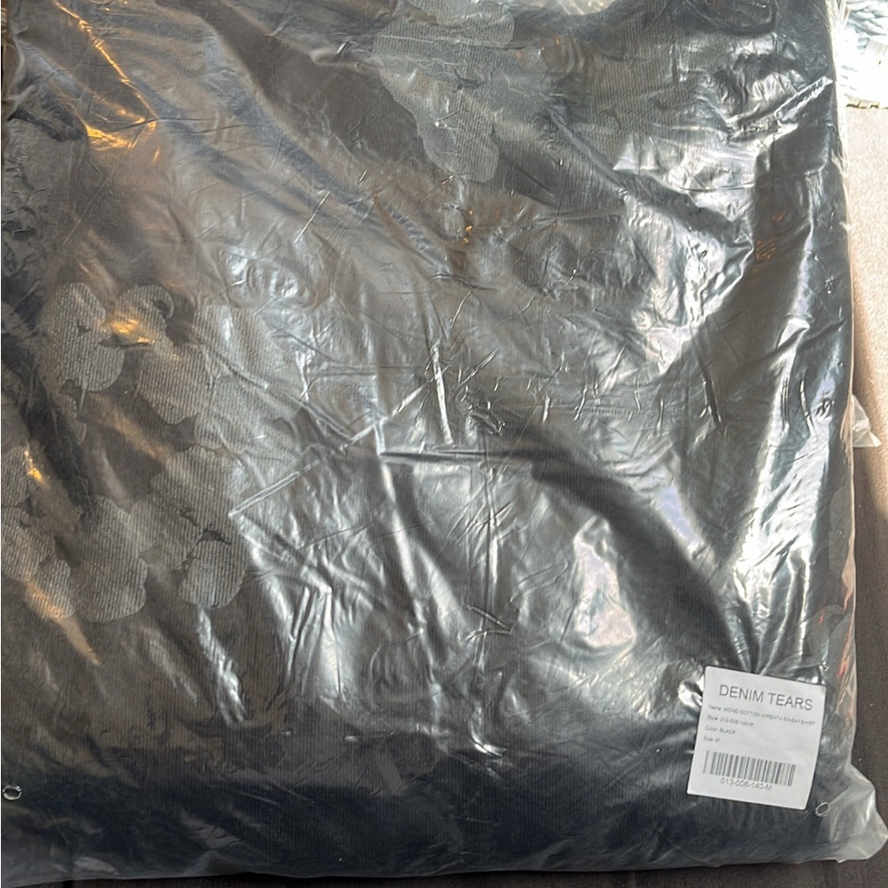 Denim Tears Black Floral Jacket 100% authentic